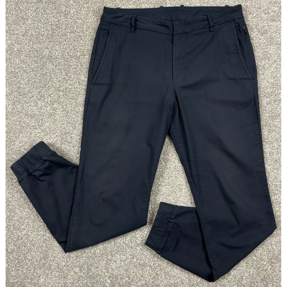 Kit and Ace Technical Jogger Pants Men's 32x29 Navy Blue Stretch Commuter